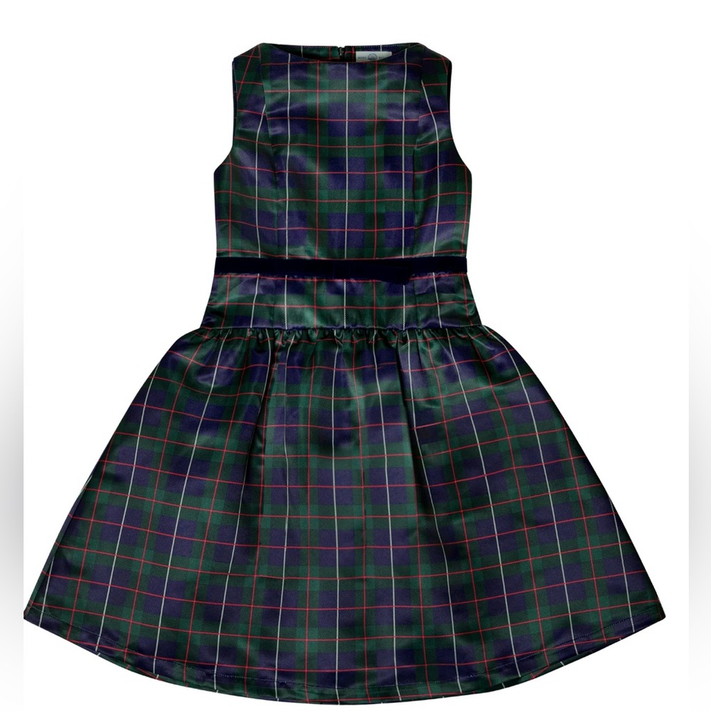 NWT Henry Duval Emily Dress in Tenley Tartan Size 14
